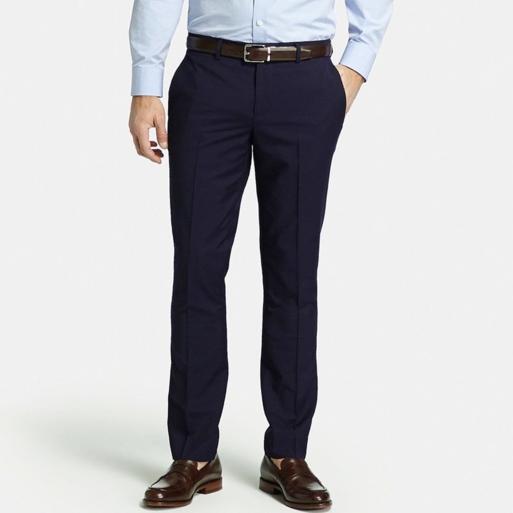 Jack Spade Seersucker Wool Blend Benton Suit Pant